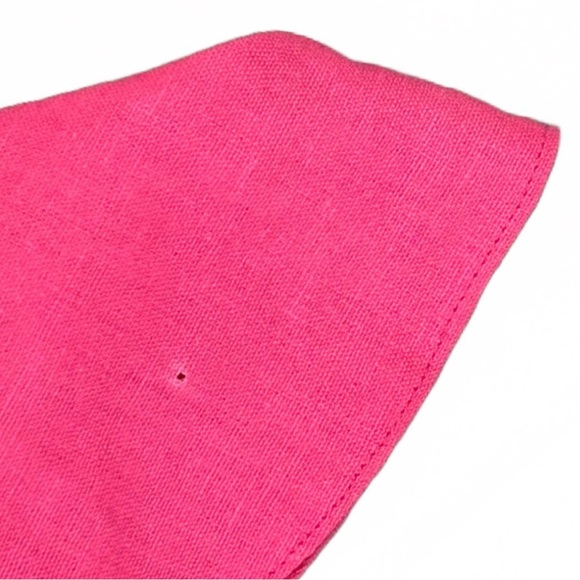 ASOS Pink Ruffle Linen A Line Front Pockets Women’s Dress Size 6 NWT - Picture 12 of 12